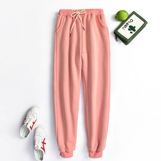 Luxe Lamb Velvet Women's Sweatpants