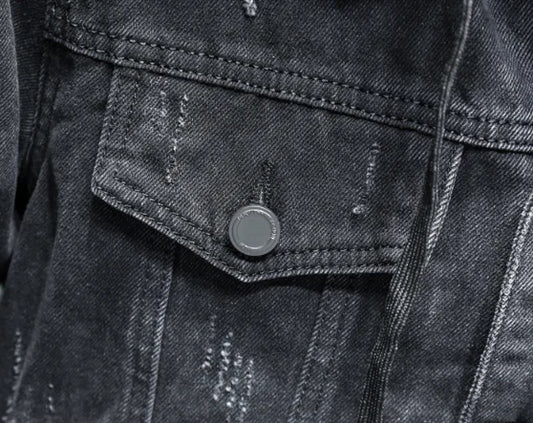 Hooded Winter Denim Jacket