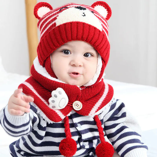 Bear Cub Winter Knit Set