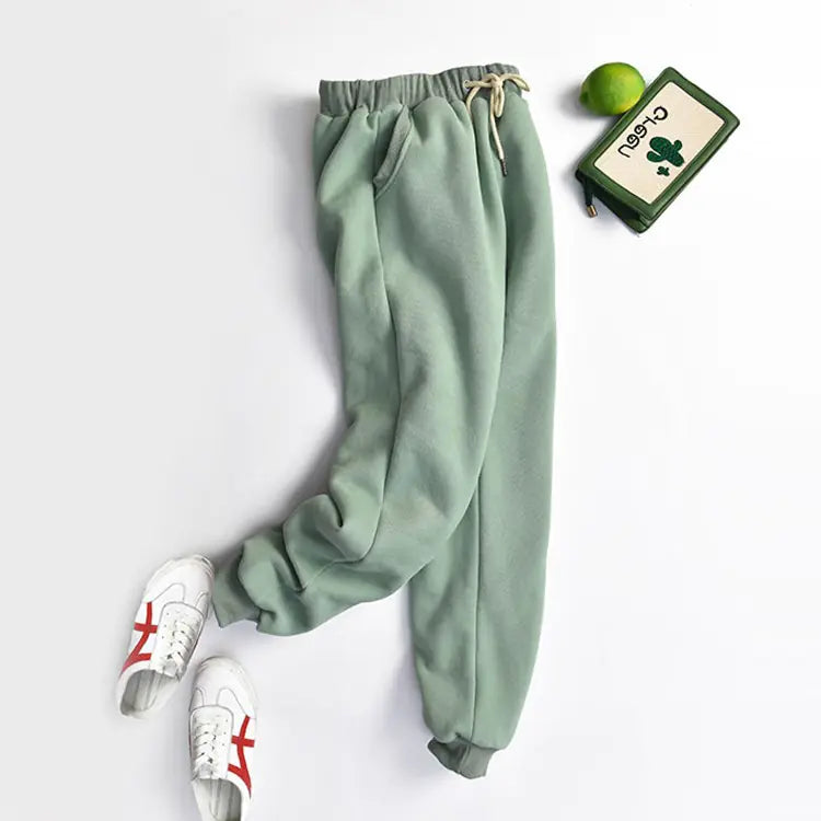Luxe Lamb Velvet Women's Sweatpants