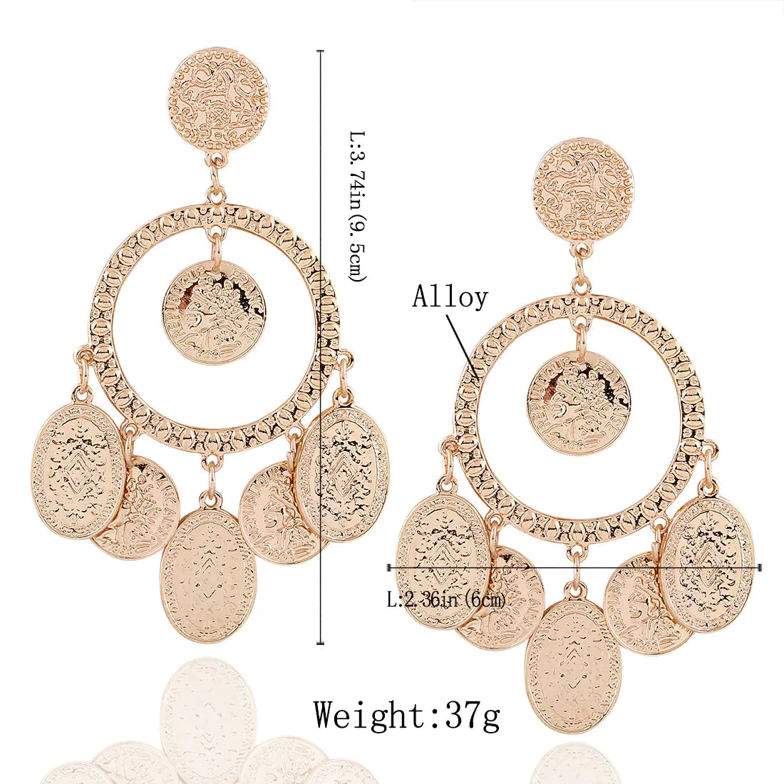 Chic Boho Shine Earrings