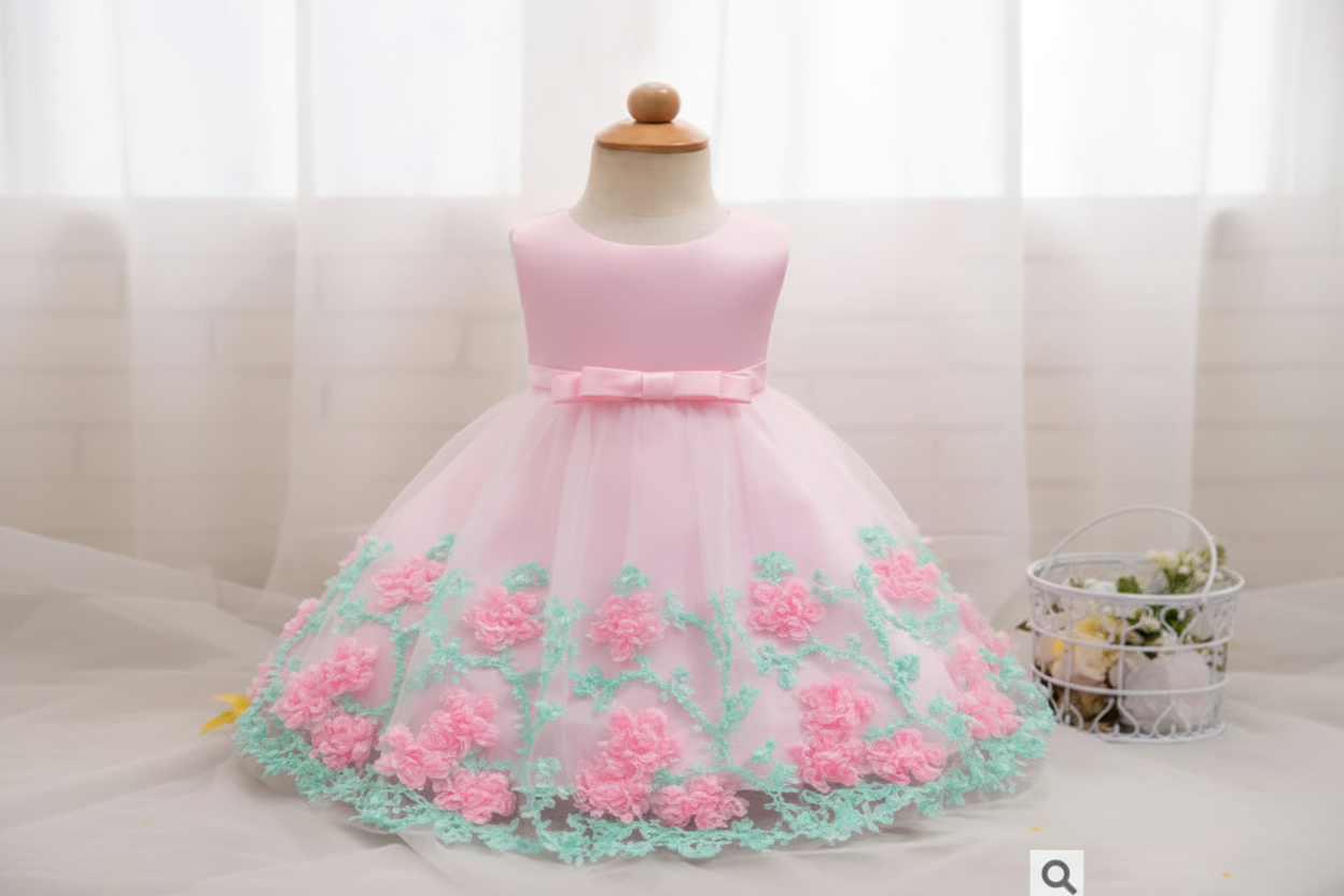 Springtime Princess Gown for Girls