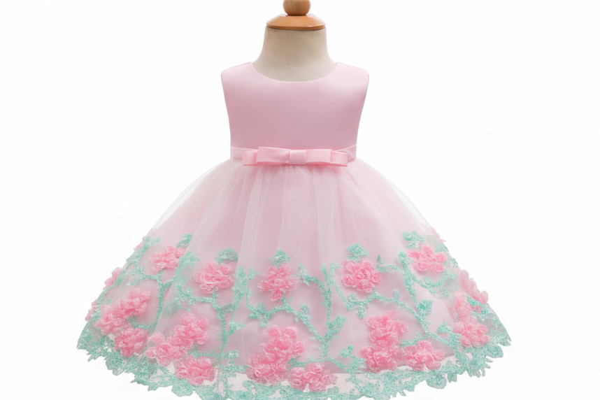 Springtime Princess Gown for Girls