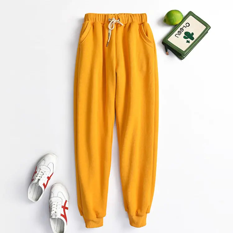 Luxe Lamb Velvet Women's Sweatpants