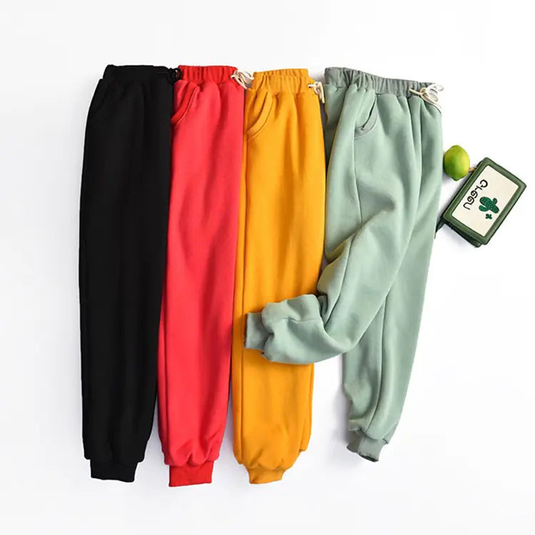 Luxe Lamb Velvet Women's Sweatpants