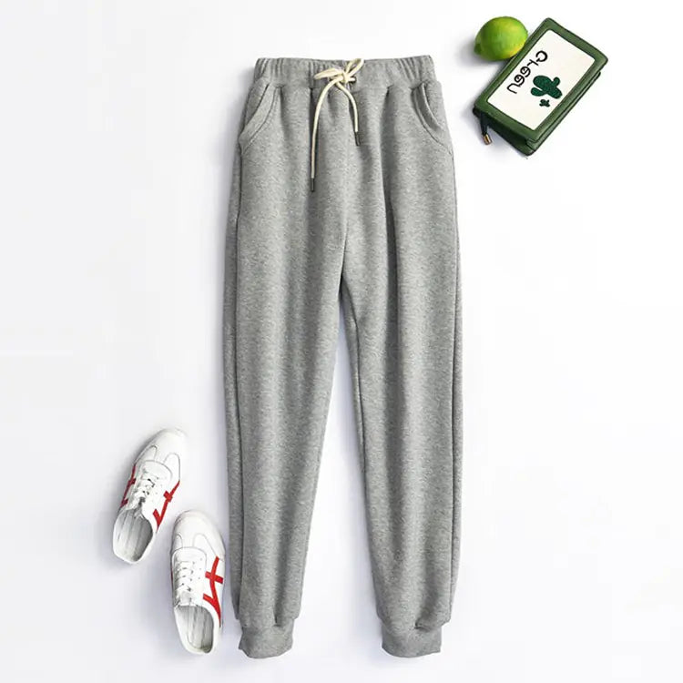 Luxe Lamb Velvet Women's Sweatpants